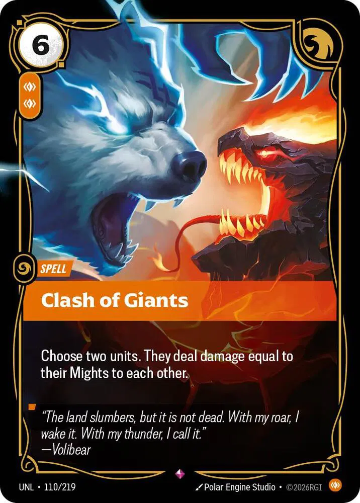 Clash of Giants (110/219) - [Unleashed]