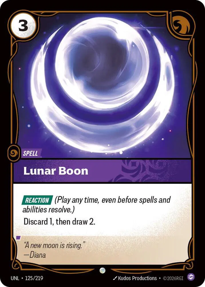 Lunar Boon (125/219) - [Unleashed]