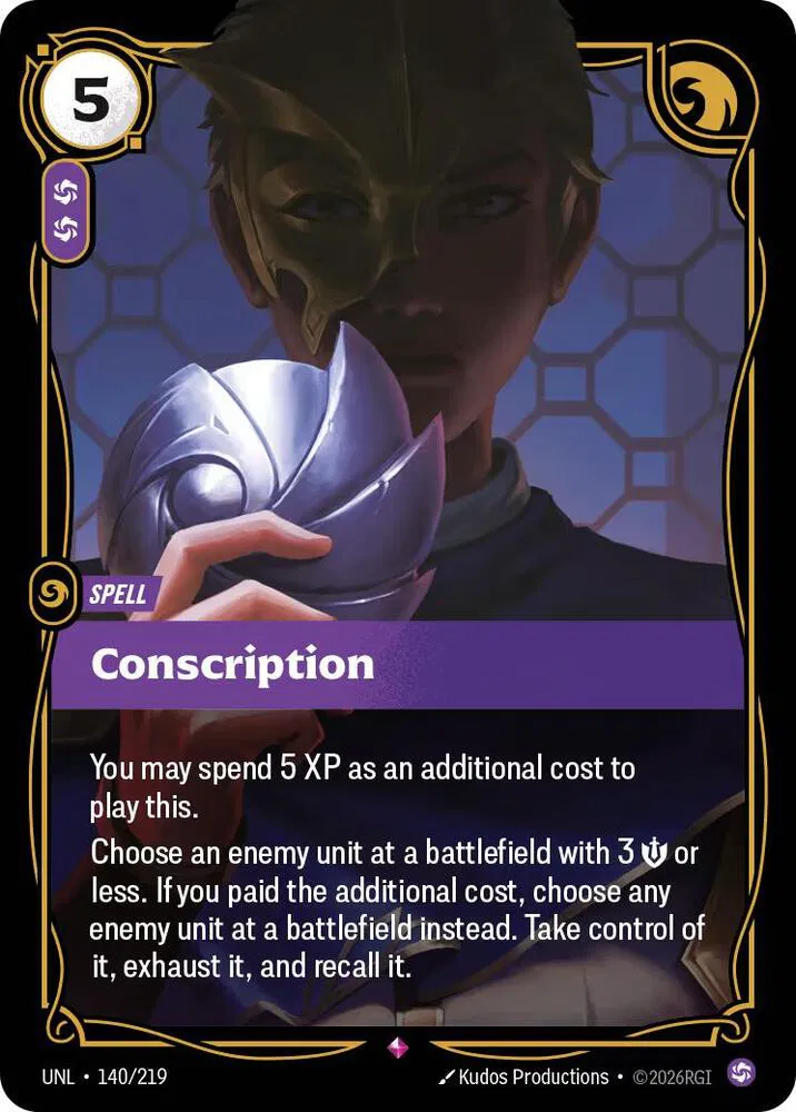 Conscription (140/219) - [Unleashed]