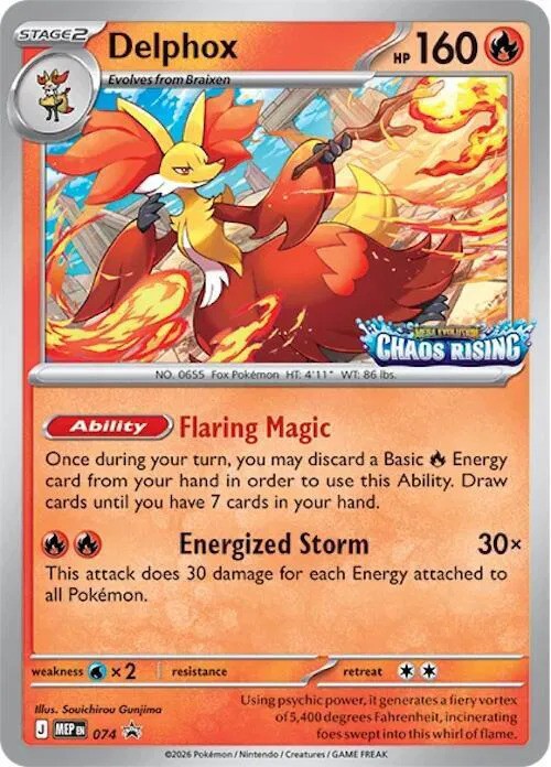 Delphox (074) - [Mega Evolution Promos]